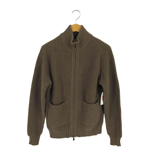 フィリッポ デローレンティス FILIPPO DE LAURENTIIS カシミヤ混ウールドライバーズニット メンズ