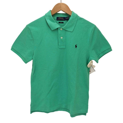 ラルフローレン RALPH LAUREN SLIM FIT 鹿の子ポロシャツ レディース JPN:L