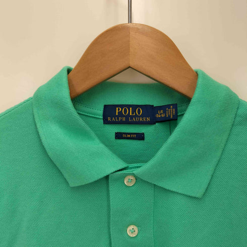 ラルフローレン RALPH LAUREN SLIM FIT 鹿の子ポロシャツ レディース JPN:L