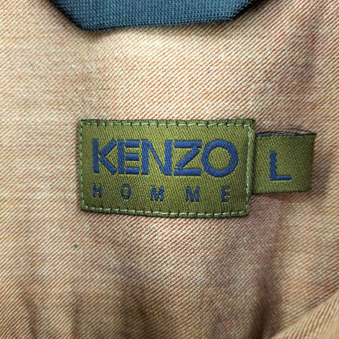 ケンゾーオム KENZO HOMME 長袖コットンボックスシャツ メンズ import:L