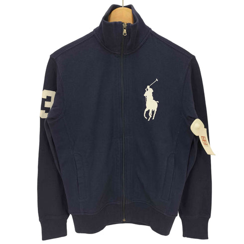 ポロバイラルフローレン Polo by RALPH LAUREN 90S ビッグポニー ナンバリング 鹿の子トラックジャケット メンズ JPN:XS