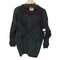 90S Heirloom Collectibles Knitted by hand 総柄 リネン コットン ニット セーター メンズ import:M