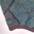 90S Heirloom Collectibles Knitted by hand 総柄 リネン コットン ニット セーター メンズ import:M