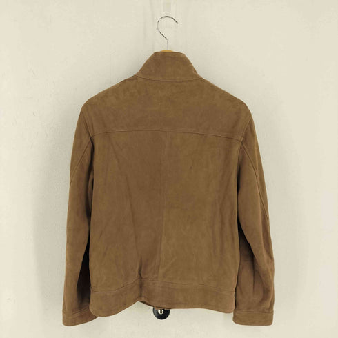 L'EDELLI イタリア製 スエードレザーライダースジャケット メンズ 48