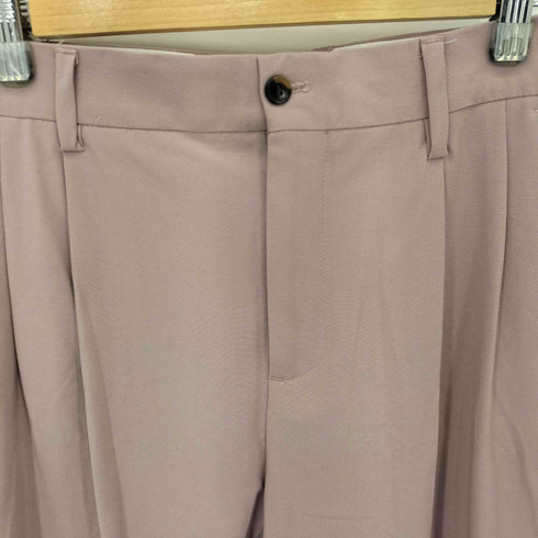 ザラ ZARA 2タック ストレート スラックスパンツ メンズ