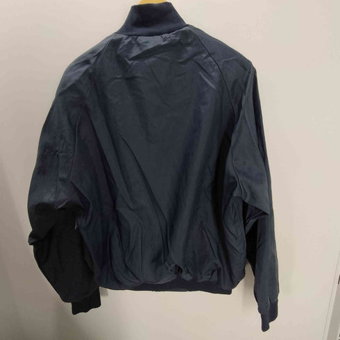 エーエスダブリュージャケット ASW JACKETS 90S USA製 Jerry's Tile ロゴ プリント ナイロン サテン スタジャン ブルゾン ジャケット メンズ import:L