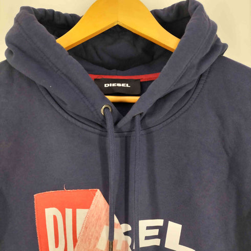 ディーゼル DIESEL ロゴプルオーバーパーカー メンズ import:S