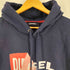 ディーゼル DIESEL ロゴプルオーバーパーカー メンズ import:S