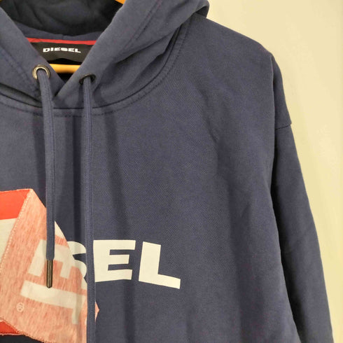 ディーゼル DIESEL ロゴプルオーバーパーカー メンズ import:S