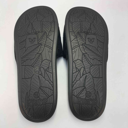 リップンディプ RIPNDIP レインボー 刺繍 コーデュロイ スポーツ サンダル メンズ 12