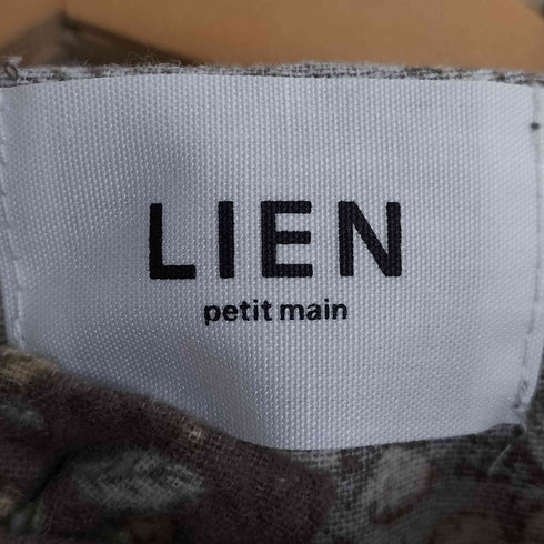 petit main LIEN ニット花柄ワンピセット レディース FREE
