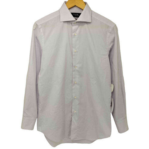 メーカーズシャツカマクラ Makers Shirt 鎌倉 EASY CARE PALPA パープル ドレスシャツ メンズ 39 / 80