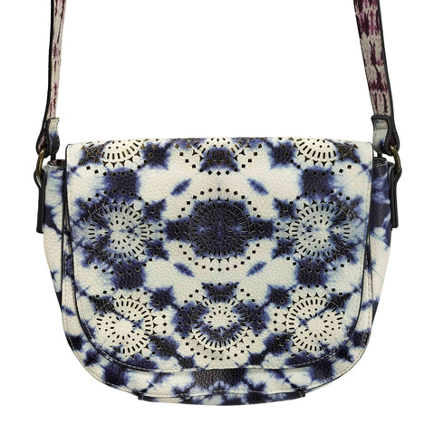 デシグアル Desigual Niebieska SHOWBOX タイダイ 総柄 ショルダー バッグ レディース