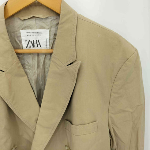 ザラ ZARA STUDIO COLLECTION ダブルブレスト テーラードジャケット メンズ 50