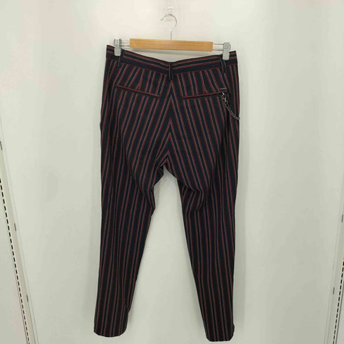 ザラマン ZARA MAN ストライプ ウォレットチェーン付き ストレートパンツ メンズ 38