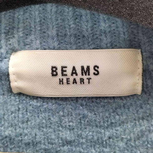 ビームスハート BEAMS HEART ふっくら袖 ハイネック ニット プルオーバー レディース