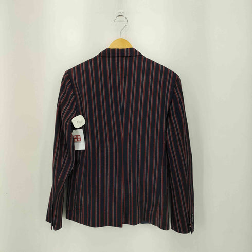 ザラマン ZARA MAN ストライプ 2ボタン ブレザー テーラードジャケット メンズ 46