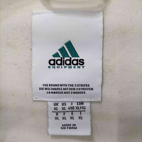 アディダス adidas EQUIPMENT ナイロン混 ジップアップ ジャケット メンズ import:XL