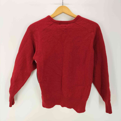 ポロバイラルフローレン Polo by RALPH LAUREN ポニー 刺繍 LAMBSWOOL ラムウール Vネック ニット セーター レディース import:L