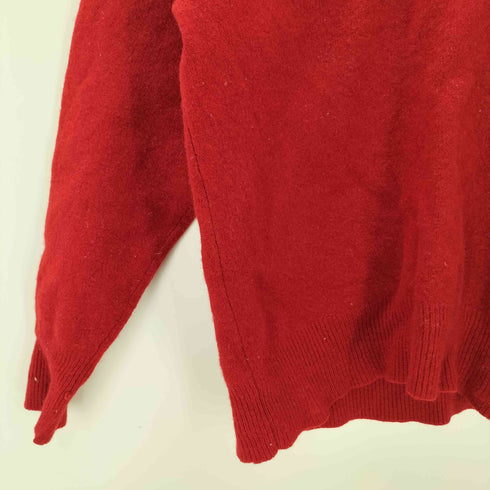 ポロバイラルフローレン Polo by RALPH LAUREN ポニー 刺繍 LAMBSWOOL ラムウール Vネック ニット セーター レディース import:L