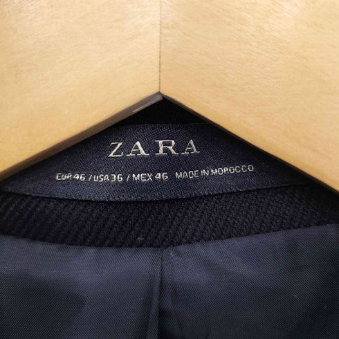 ザラ ZARA スタンドカラー エポレット付き ナポレオンジャケット メンズ 46