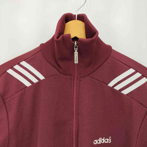 アディダス adidas 00s ロゴ刺繍 ハイネック ジップアップ ジャケット メンズ 4