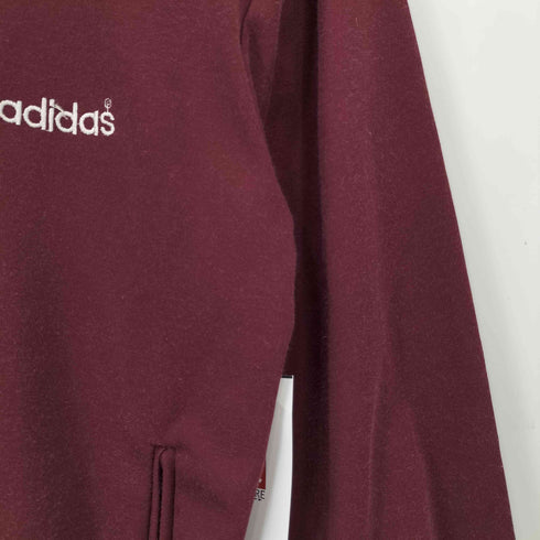 アディダス adidas 00s ロゴ刺繍 ハイネック ジップアップ ジャケット メンズ 4