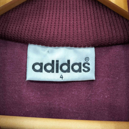 アディダス adidas 00s ロゴ刺繍 ハイネック ジップアップ ジャケット メンズ 4