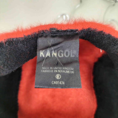 カンゴール KANGOL UK製 アンゴラ混 ハンチング レディース L/XK