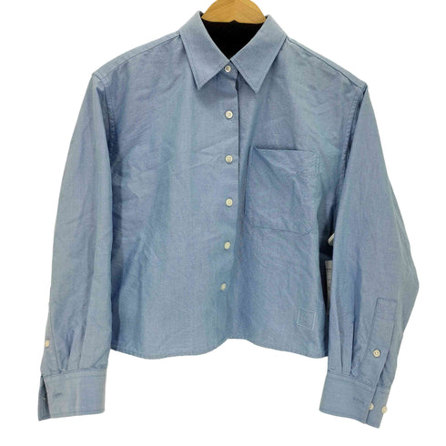 ユニクロジェイダブリューアンダーソン UNIQLO JW ANDERSON クロップド オックスフォードシャツ レディース JPN:S