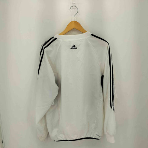 アディダス adidas 裏地メッシュ ポリエステル Vネック プルオーバー ピステ メンズ JPN:L