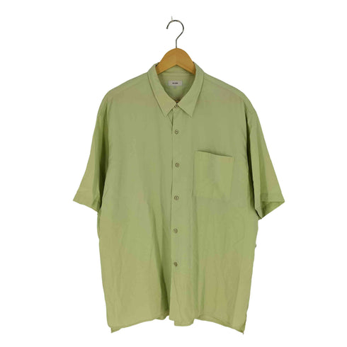 ビームス BEAMS 23SS ソリッド イージーフィット ミニレギュラーカラー シャツ メンズ JPN:L