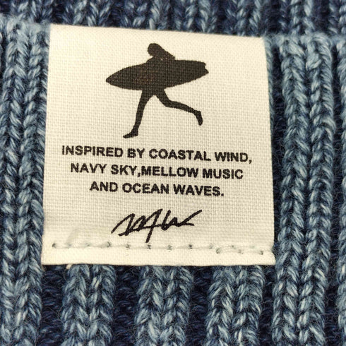 ダブルティー WTW インディゴ ニット キャップ メンズ