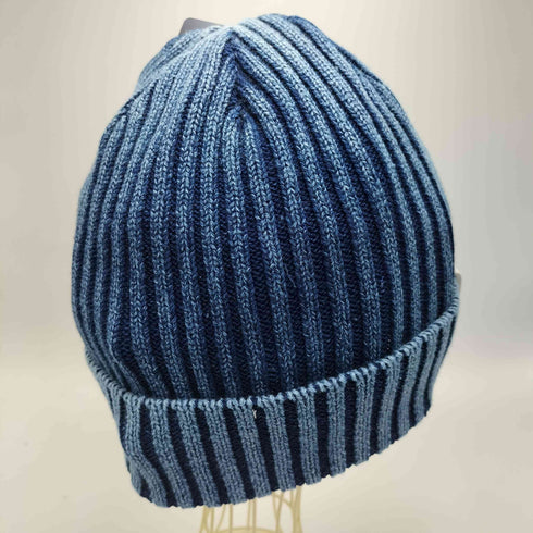 ダブルティー WTW インディゴ ニット キャップ メンズ