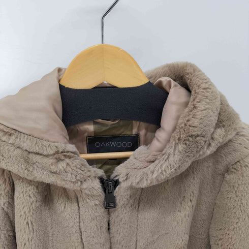 OAKWOOD フーデッド ファージャケット レディース import:XS