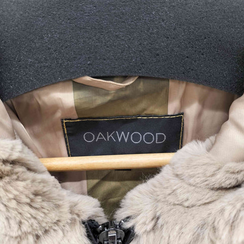 OAKWOOD フーデッド ファージャケット レディース import:XS