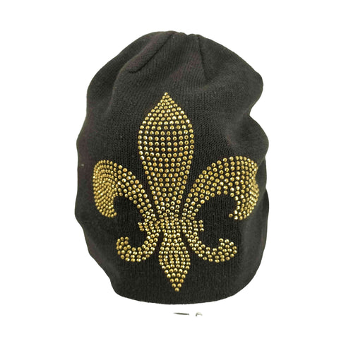 ラインストーンビーニー メンズ