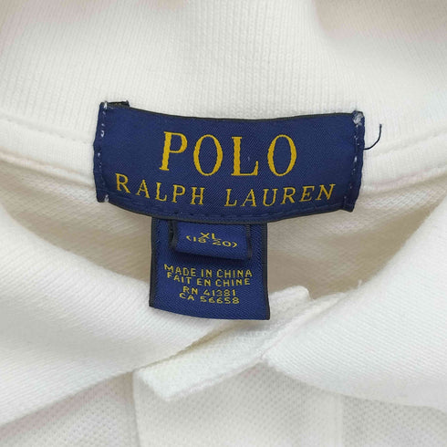 ポロラルフローレン POLO RALPH LAUREN ビッグポニー 刺繍 鹿の子 S/S ポロシャツ メンズ import:XL
