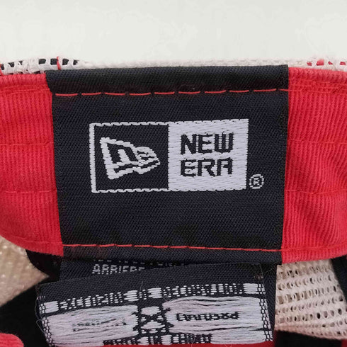 ニューエラ NEW ERA ワッペン スナップバック メッシュキャップ メンズ