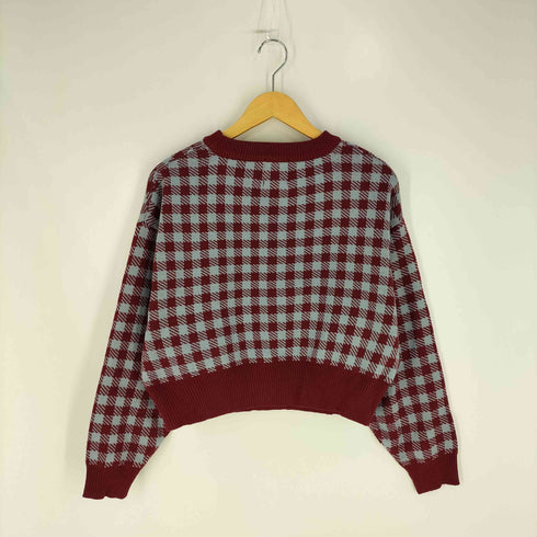 マリークワント MARY QUANT デイジージャガードニット レディース FREE