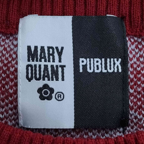 マリークワント MARY QUANT デイジージャガードニット レディース FREE