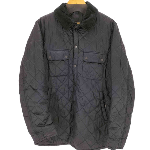 バブアー Barbour コーデュロイ切り替え キルティングジャケット メンズ import:XL