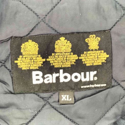 バブアー Barbour コーデュロイ切り替え キルティングジャケット メンズ import:XL