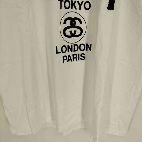 ステューシー Stussy 00S ワールドツアー プリント S/S クルーネック Tシャツ メンズ import:XL