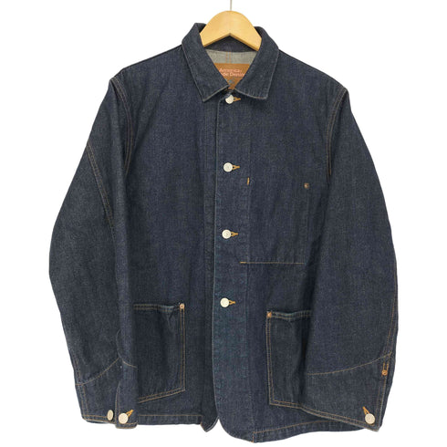 ジョンブル Johnbull MOTOR CITY デニム ジャケット カバーオール メンズ S