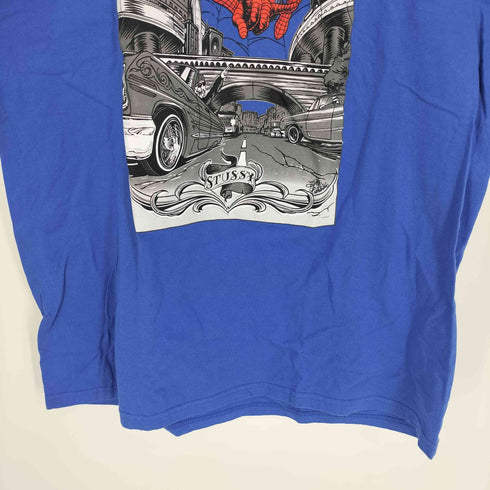 ステューシー Stussy アメコミ キャラクター コラボ プリント S/S クルーネック Tシャツ メンズ import:L