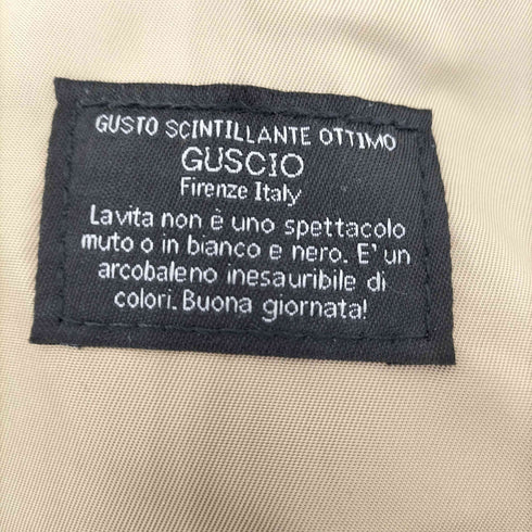 グッシオ GUSCIO バンジーコード ナイロンリュックサック デイパック メンズ
