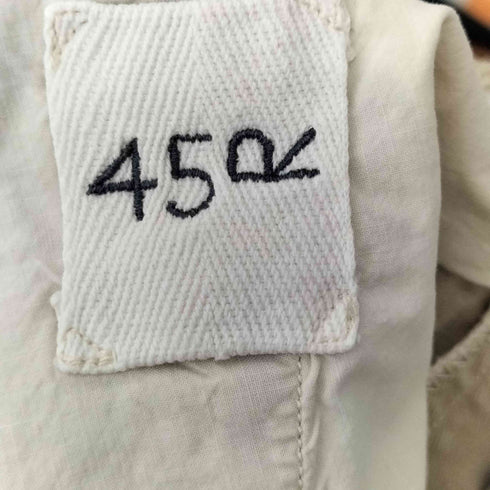 フォーティーファイブアール 45R ボタンフライチノパンツ メンズ