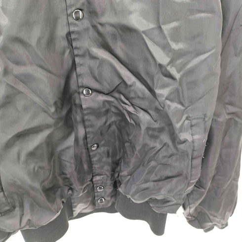 アーバンスポーツウェア AUBURN SPORTSWEAR USA製 バック刺繍 サテン ブルゾン スカジャン メンズ import:XL