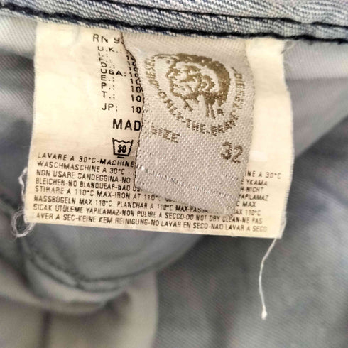 ディーゼル DIESEL TIMMEN 008GI ウォッシュダメージ加工 ボタンフライデニムパンツ メンズ 32×30